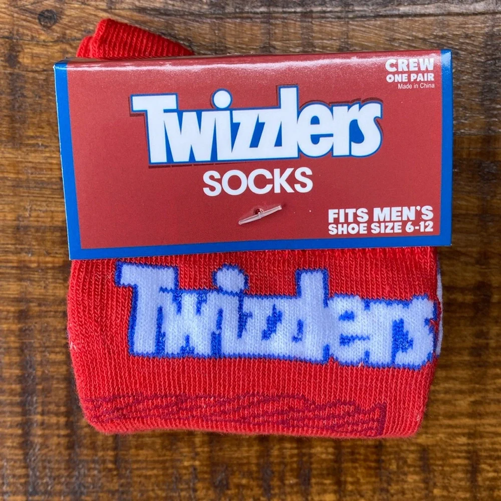 Odd Sox Twizzlers Crew Socks Men’s 6-12